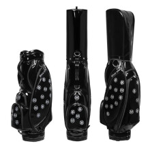 PGM Dames Waterdichte Lichtgewicht Golf Tas - Bevat 13 Clubs, Kleurrijk Laser Transparant Ontwerp, Draagbaar QB125
