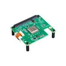Raspberry Pi 5 AI HAT met Hailo8 - 13TOPS/26TOPS-model, PCIe M.2-bordoptie