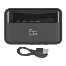 Ultra-Fast 5G WiFi6 Mobile Hotspot with 10000mAh Battery, Type-C Charging & SIM Card Slot for Gaming