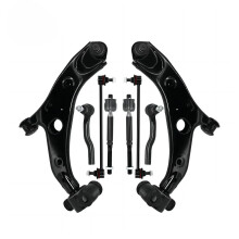 Mazda 3 Sport 2014-2018 voorasophangingset: 8-delige controlearm, stabilisatorstang en stuurstangset (B45A34300E) door Punino