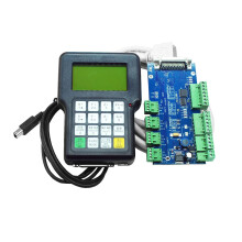 RZNC 0501 DSP Controller: 3-Axis Systeem voor CNC Router met Handbediende Afstandsbediening en Engelse Handleiding