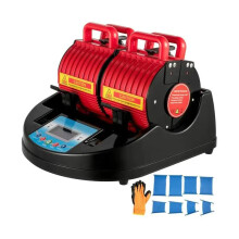 4-in-1 Multifunctional Sublimation Heat Press for Mugs and Glasses - 600w, 1200w, 1300w - Black
