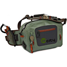 Ultimate Waterproof Waist Rod Holder: TPU Welding Fly Fishing Fanny Pack with Lure Storage