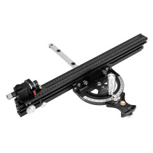 Precision Miter Gauge with 850mm Extended Fence for Woodworking Table Saws and Router Tables