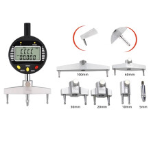 Precisie Digitale Radiusmeter met 5 verwisselbare meetbekken