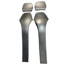 Premium droge koolstofvezel voorruitbekleding set voor BMW M3/M4/M2 (F80/F82/F87) LCI 2014-2019 - Interieurafwerking decoratie (set van 4)