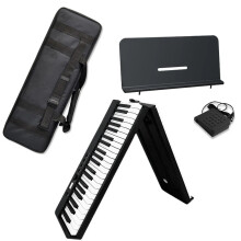 88-Key Foldable Digital Piano: Portable Multifunctional Electronic Keyboard for Aspiring Pianists