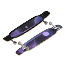 Cosmic Dance Longboard: Bloemenontwerp voor beginners en gevorderden - Street Brushing actie