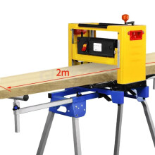 PrecisionPro Electric Thickness Planer: DIY Benchtop Woodworking Machine with Automatic Feed & Grinding