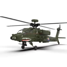 Yuxiang F11 Apache Militair RC Helikopter 1:32 - Geen Aileron Direct Drive Brushless 3D Stunt met Eén-klik Omgekeerde Vlucht