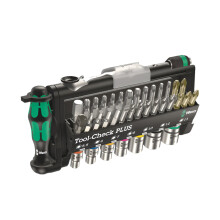 Wera 39-delige mini ratelsleutels set met inbussleutels, Phillips, Pozidriv en platte schroevendraaiers