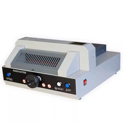 DC 330 Electric Desktop Paper Cutter - Precision Cutting for Tender Documents & Books, 330mm Width