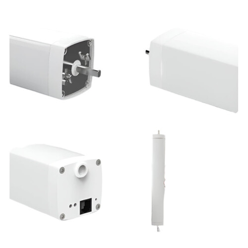Smart WiFi Electric Curtain Motor with Track System - Automatic Motorized Curtain Solution