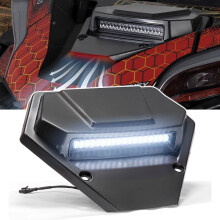 Turbo Hood Scoop with LED Spotlight for CFMoto ZForce 950/1000 Sport UTVs (2020-2024) - Enhanced Ventilation & Performance
