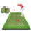 PGMS Portable Indoor Golf Putter Practice Set - Perfect for Office & Home 1
