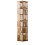 360 Rotating Bamboo Bookcase - Creative Layered Storage Solution for Study and Living Room 1