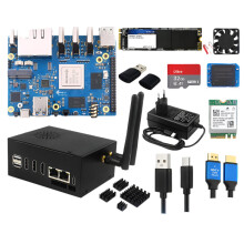 Orange Pi 5 Plus: High-Performance RK3588 8-Core 64-Bit SBC met 16GB/8GB/4GB RAM, Dual 2,5G LAN, Ondersteuning voor 8K-video, Optioneel meta