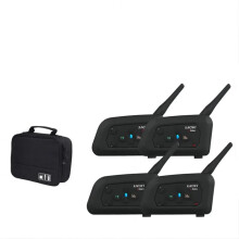 XINOWY 4PC V4C Bluetooth Intercom: Volledig Duplex Oorhaak Headset voor Coaches en Scheidsrechters