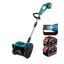 Onevan 2500W Boorloze Draadloze Sneeuwschuiver en Veegmachine - Compatibel met Makita 18V Batterij