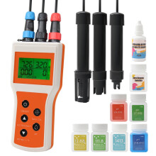 6-in-1 slimme waterkwaliteitsmeter: opgeloste zuurstof, pH, TDS, EC, temperatuur en zoutgehalte monitor voor aquaria en visvijvers