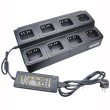 Universele 8-voudige multi-eenheid oplader voor Motorola XIR P-serie en DGP-serie walkietalkies