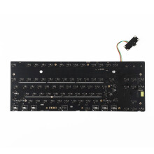 NCR80 Hot Swappable Mechanisch Toetsenbord Kit met QMK/VIA Ondersteuning, Type-C Verwijderbare PCB, Koolstofvezel Plaat en Plastic Behuizing