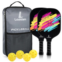 Pro Series Outdoor Lederen Pickleball Paddle met USAPA-goedkeuring en Polymeer Honingraatkern