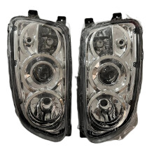 Hoogwaardige Convex Lens Koplamp Set voor Hino 500 & 700 Profia Ranger Trucks - 2 Stuks