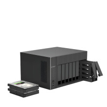 ORICO 8-Bay Network Attached Storage with RAID, Supports 3.5 & 2.5 SATA HDD/SSD, Built-in 350W Power Supply