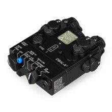 Dual Beam Aiming Laser with IR & Red Laser, LED White Light Illuminator, Full Metal Build, Remote Battery Box & Switch - Model GS15 0137