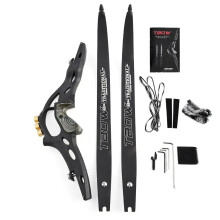 62 ILF Recurve Takedown Boog - 30-60 lbs, 19 Riser, Perfect voor Amerikaans Jagen en Schieten