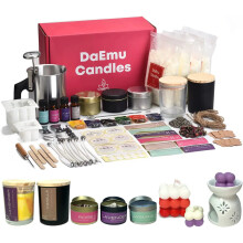 Complete Candle Making Kit for All Ages: Natural Soy Wax, Wicks & DIY Supplies for Beginners