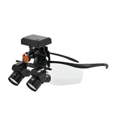 Verstelbare 4x-6x 420mm Binoculaire Tandartsloepen met 5W LED-licht - Precisie Chirurgische Vergrootglas