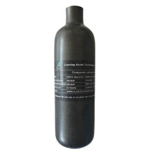 Alsafe Nieuwe Stijl 600cc 300bar 4500psi Koolstofvezel Hoger Druk Luchtcilinder HPA Tank met M18x1.5 Ventiel