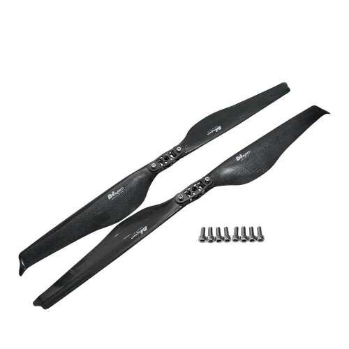 High-Efficiency 4-Blade Carbon Folding Propeller for RC Multicopter UAVs - 2-Inch Composite Noise Reduction Design