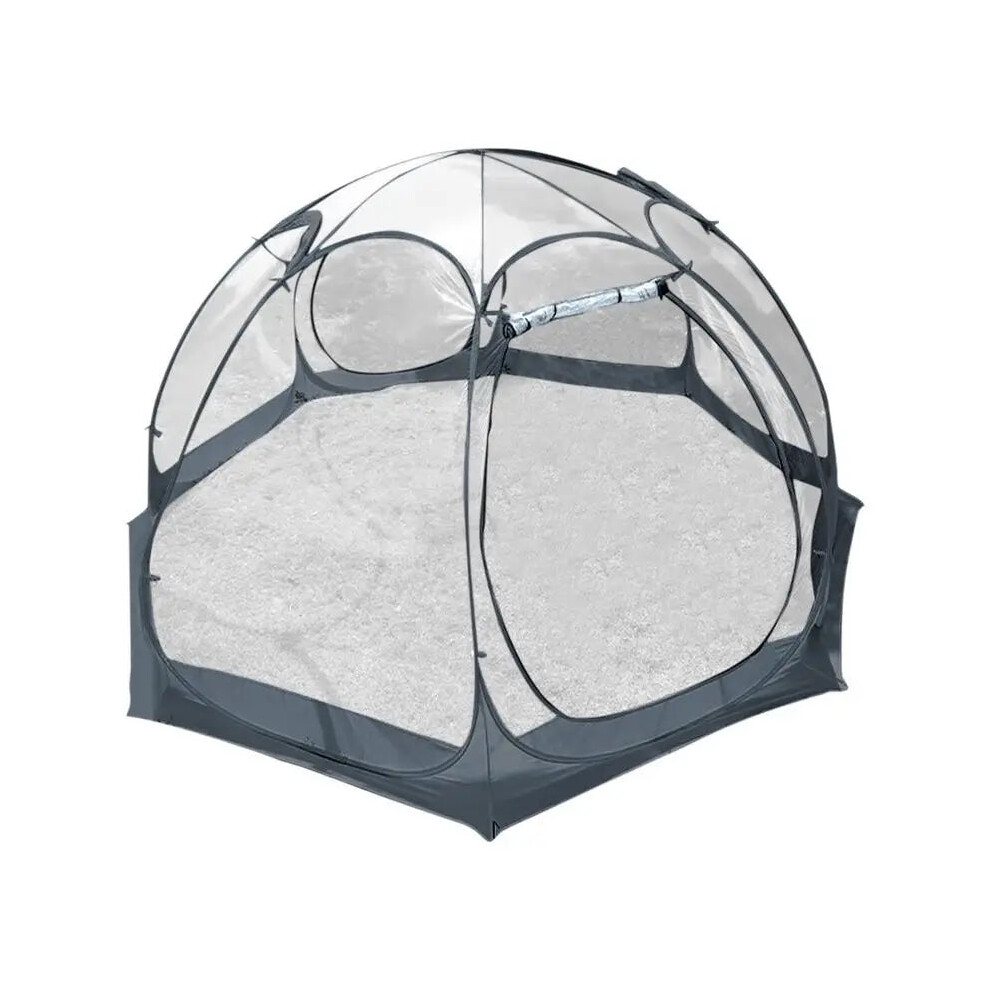 Starry Sky Transparent PVC Dome Tent - Quick Setup, Portable, Rainproof Outdoor Camping Shelter