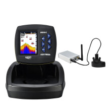 LUCKY FF918 CWL Wireless Remote Control Bait Boat with Fish Finder - 3.5 LCD, 300m Operating Range, 100m Depth Range
