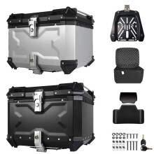 55L Universele Motorfiets Achterbak Koffer voor BMW R1200GS/R1250GS/F850GS - Duurzame Achterbagage & Gereedschapskoffer