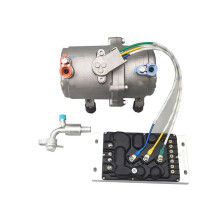 Veelzijdige 12V/24V elektrische compressorunit voor efficiënte airconditioning in auto’s, vrachtwagens, bussen en tractoren