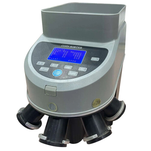 XD 1000 Multi-National High-Speed Coin Sorting & Counting Machine for RMB, USD, and More