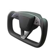 2024 Tesla Model 3 Highland Yoke stuurwiel - 377mm verwarmd met premium stiksel