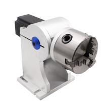 High-Precision D80 Roterende Apparaat met 3-klauw Chuck voor Fiber-, CO2- en UV-lasermarkeringsmachines