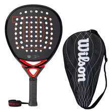 Wilson Professionele Carbon Fiber Padel Tennis Racket met EVA Memory Flex Foam Kern
