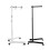 Adjustable Mobile Stand for Red Light Therapy Panel with Wheeled Horizontal Design 1