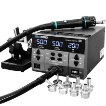 Sugon 8630Pro 1300W Digital Hot Air Gun BGA Rework Station with Curved Nozzle for Precision Welding and Desoldering