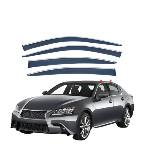 Lexus GS Series 2012-2022 Window Visor & Side Window Deflector Awnings/Shelters