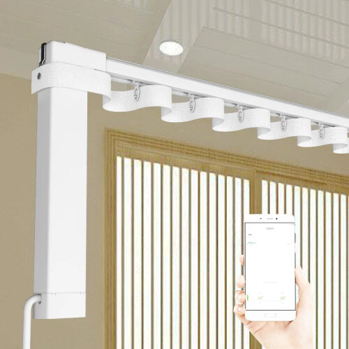 Remote-Controlled Smart Home Electric Curtain Track System