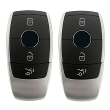 Mercedes W205 2018 Smart Key Set - 2 stuks, 3-knops afstandsbediening, 433,92 MHz, onderdeelnummer A2059053609