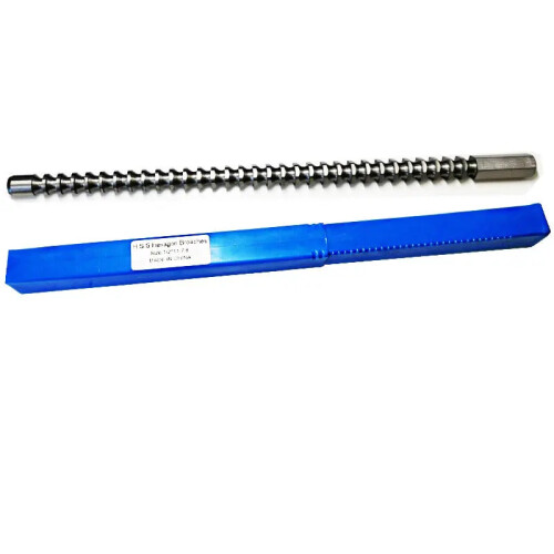 Precision High-Speed Steel Hexagon Broach - 1/2 Inch Cutting Tool