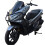 Black Crash Bars for Honda PCX 125/150 (2018-2020) - Durable Panel Protection 1